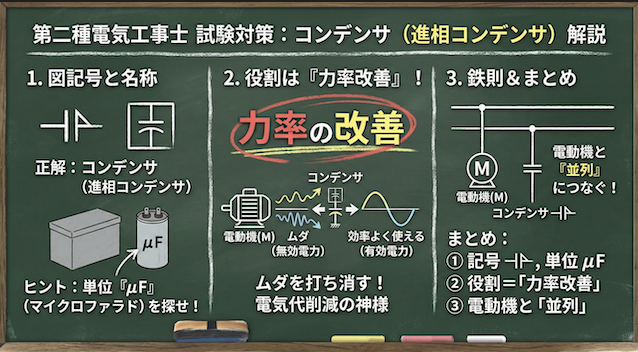 問題の正誤と各選択肢の図解説の黒板解説