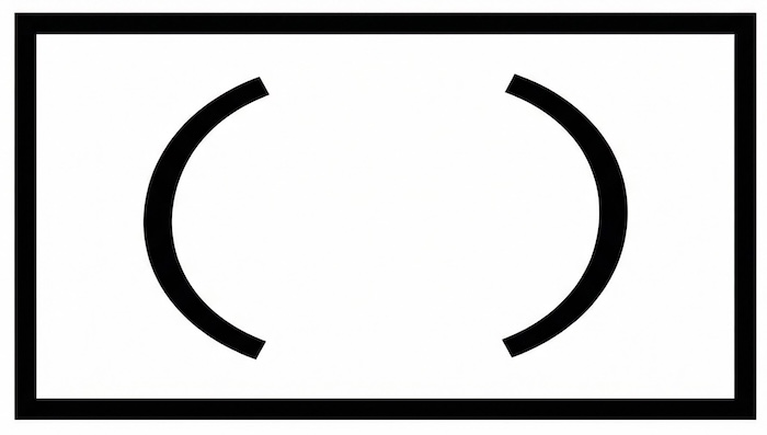 引掛シーリング（角）（ボディのみ）の図記号