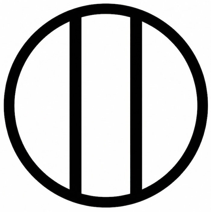 コンセント(天井)の図記号