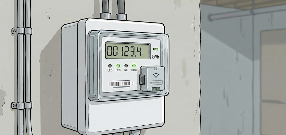 電力量計(スマートメーター)