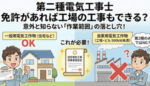 【第二種電気工事士】電気工事士の義務と制限について徹底解説！意外と知らない電気工事士の「作業範囲」の落とし穴