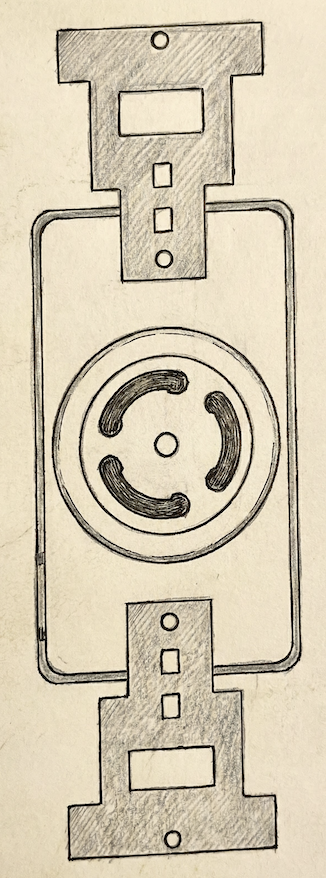 引掛形コンセント