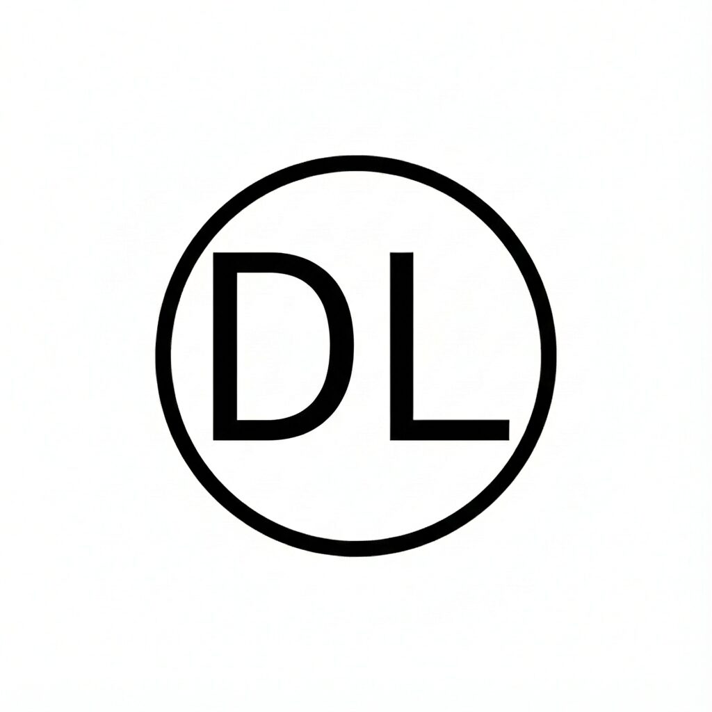 ダウンライトの図記号
