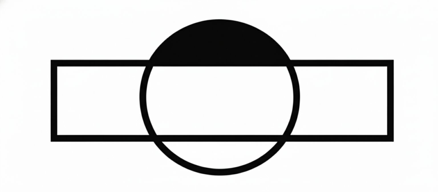 壁付（ウォールライト）の図記号