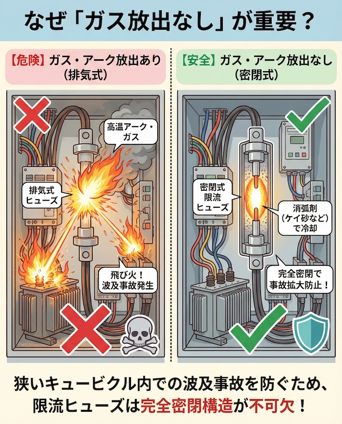 なぜ「ガス放出なし」が重要なのか？