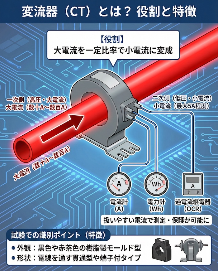変流器（CT）とは？ 役割と特徴