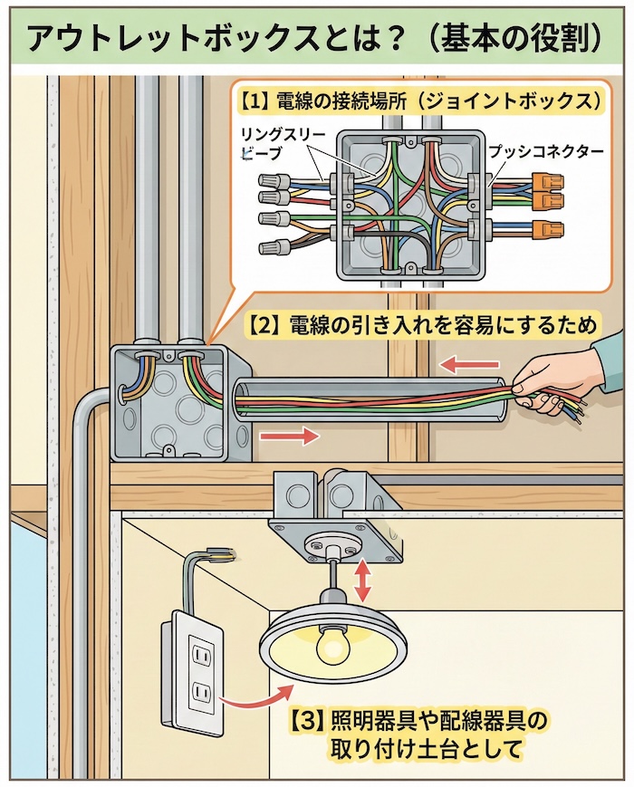 アウトレットボックスとは？（基本の役割）