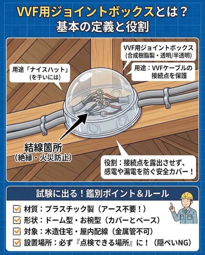 VVF用ジョイントボックスとは?