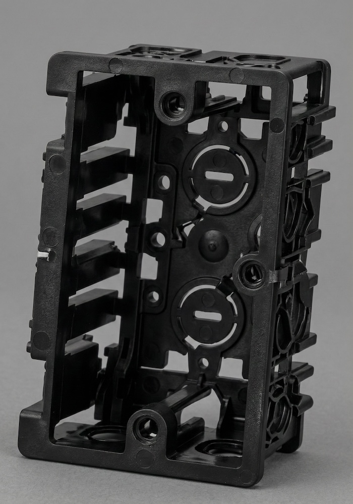 合成樹脂製スイッチボックスの写真