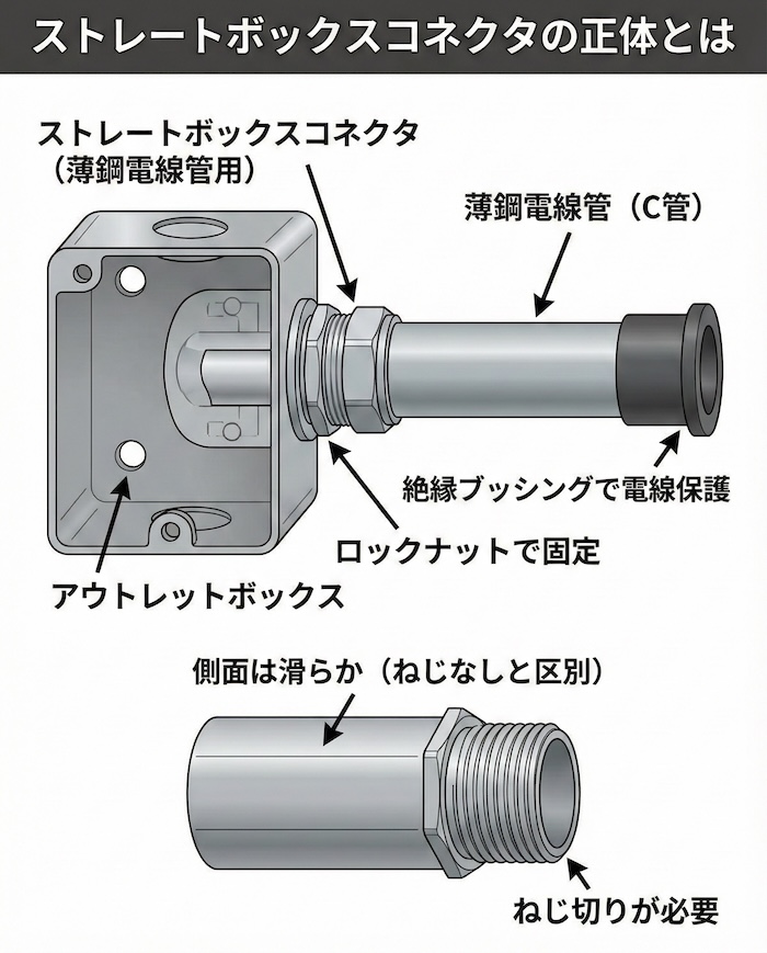 ストレートボックスコネクタの正体とは