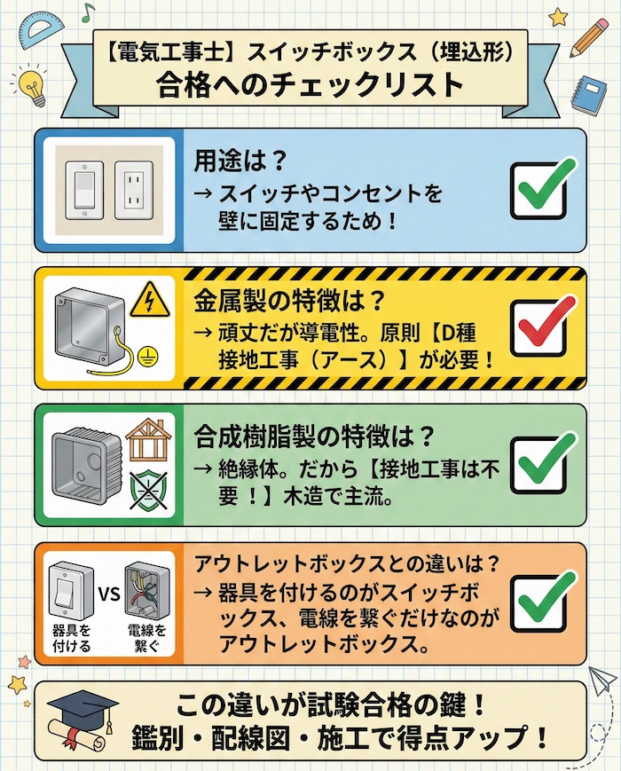 合格へのチェックリスト