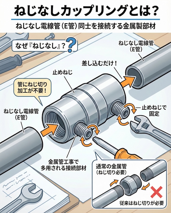 ねじなしカップリングとは？