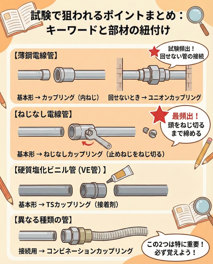 試験で狙われるポイントまとめ