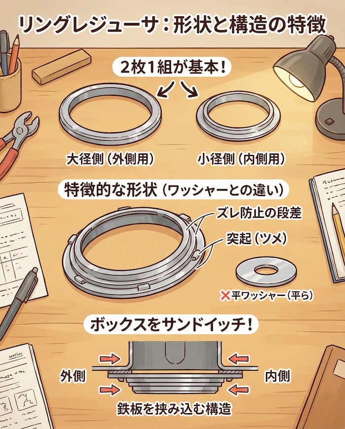 形状と構造の特徴