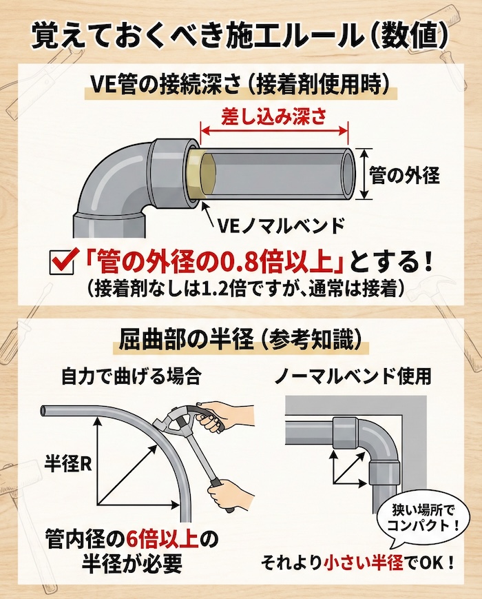 4. 覚えておくべき施工ルール(数値)