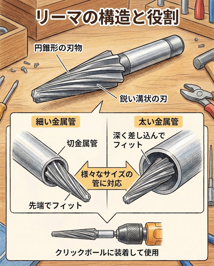 3. リーマとは?電線を守る重要な刃物