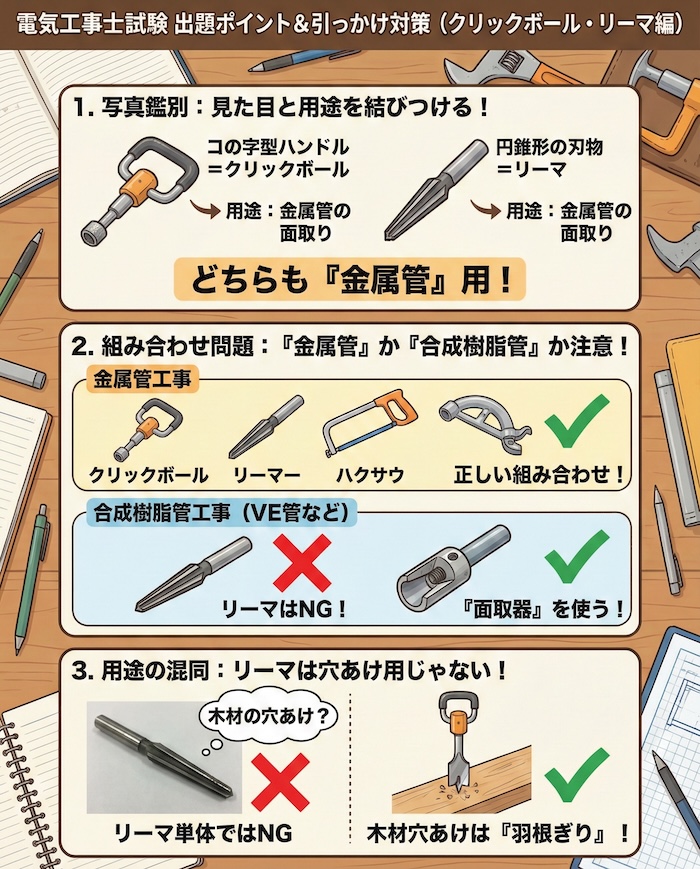 5. 電気工事士試験での出題ポイントと引っかけ対策