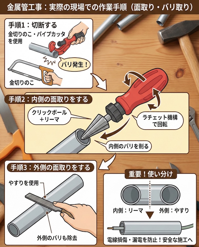 4. 実際の現場での作業手順