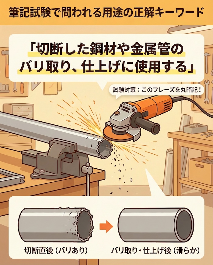 2. 筆記試験で問われる用途の正解キーワード