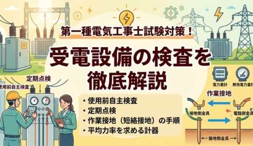 受電設備の検査（使用前自主検査・定期点検・作業接地・平均力率を求める計器）を徹底解説