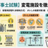 変電施設を徹底解説！変電設備・配電用変電所の仕組み・がいしの塩害対策・調相設備