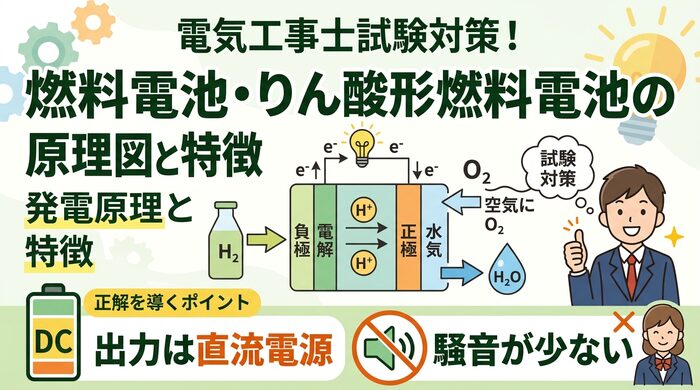 燃料電池・りん酸形燃料電池の発電原理と特徴を徹底解説
